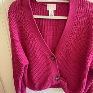 Hot Pink Cardigan